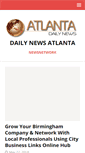 Mobile Screenshot of dailynewsatlanta.com
